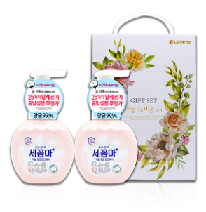 세균아 꼼짝마 핸드워시 파우더향 250ml 2입