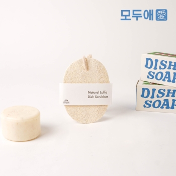 [모두애] 천연 루파 수세미 (제로 웨이스트)