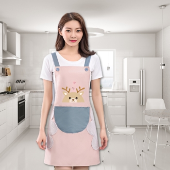 공방 카페 미술 미용 방수 캔버스 앞치마 